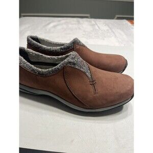 Timberland Smartwool Brown Leather  Waterproof Vibram Ecostep Slip On Shoes 7.5M